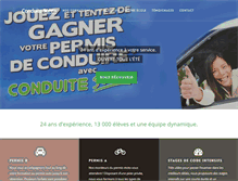 Tablet Screenshot of conduite-sure.com